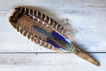 Laden Sie das Bild in den Galerie-Viewer, Räucherfächer Blauracke