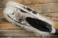 Laden Sie das Bild in den Galerie-Viewer, Räucherfächer Black Mottled, inkl. passendem Traumfänger