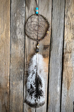 Laden Sie das Bild in den Galerie-Viewer, Räucherfächer Black Mottled, inkl. passendem Traumfänger