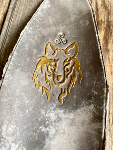 Räucherstäbchen-Halter Wolf